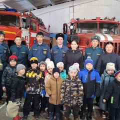 ТО "Развивайка" Посетили пожарную часть №43 ФГКУ «12 ОФПС по Иркутской области»